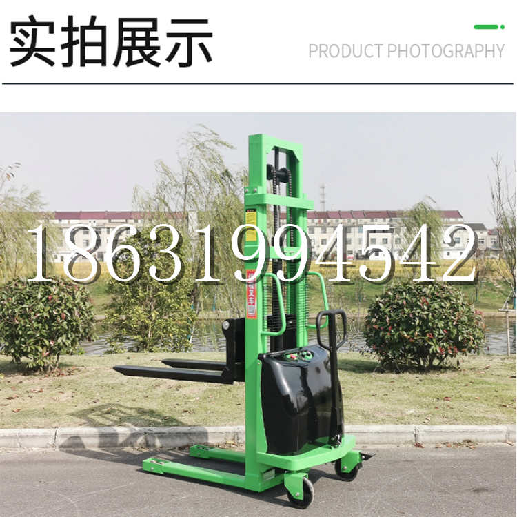 岳阳楼区电动叉车堆高车液压铲车电瓶1吨2吨站驾步行式小型全自动叉车